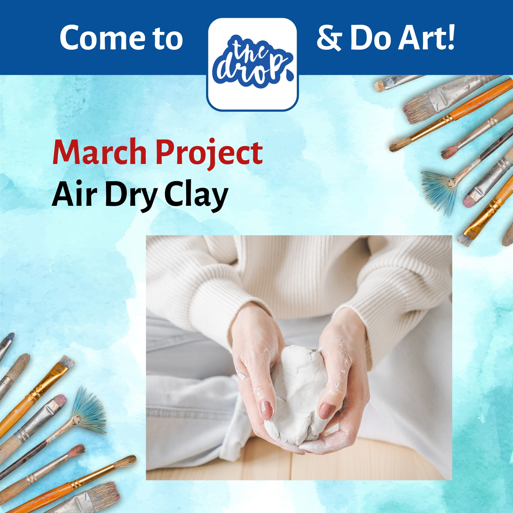 March Project Air Dry Clay