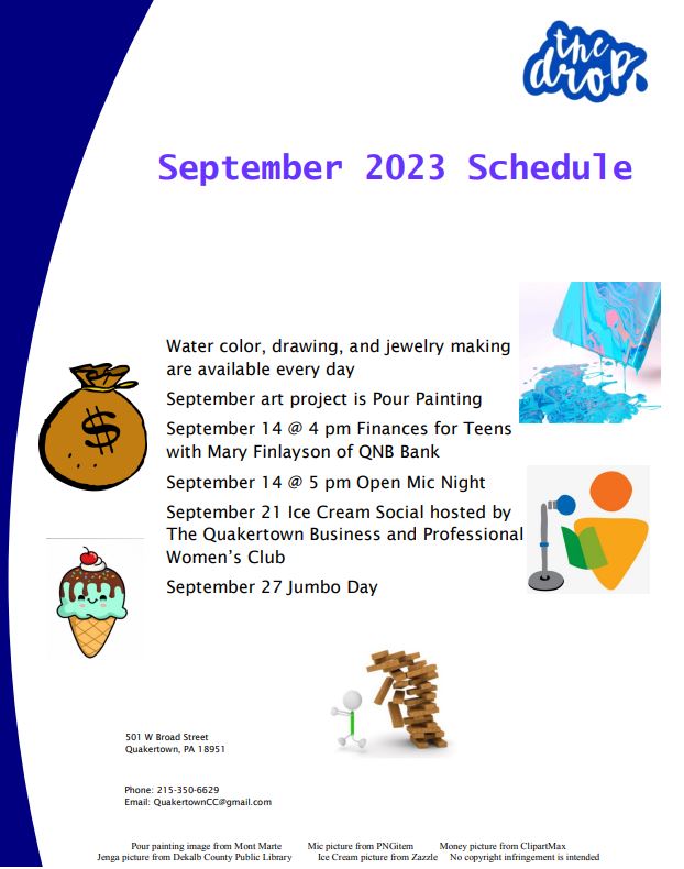 Sept 2023 Schedule